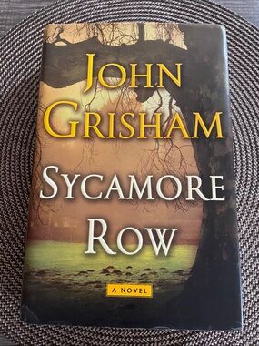 John Grisham "Sycamore Row" Hardcover - Green & Brown Cover